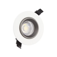Foco Downlight LED COB Direccionable 360° Circular 15W Design