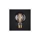Produto de Lâmpada Filamento LED E27 5W 150 lm G95 Regulável Globo Creative-Cable DL700180