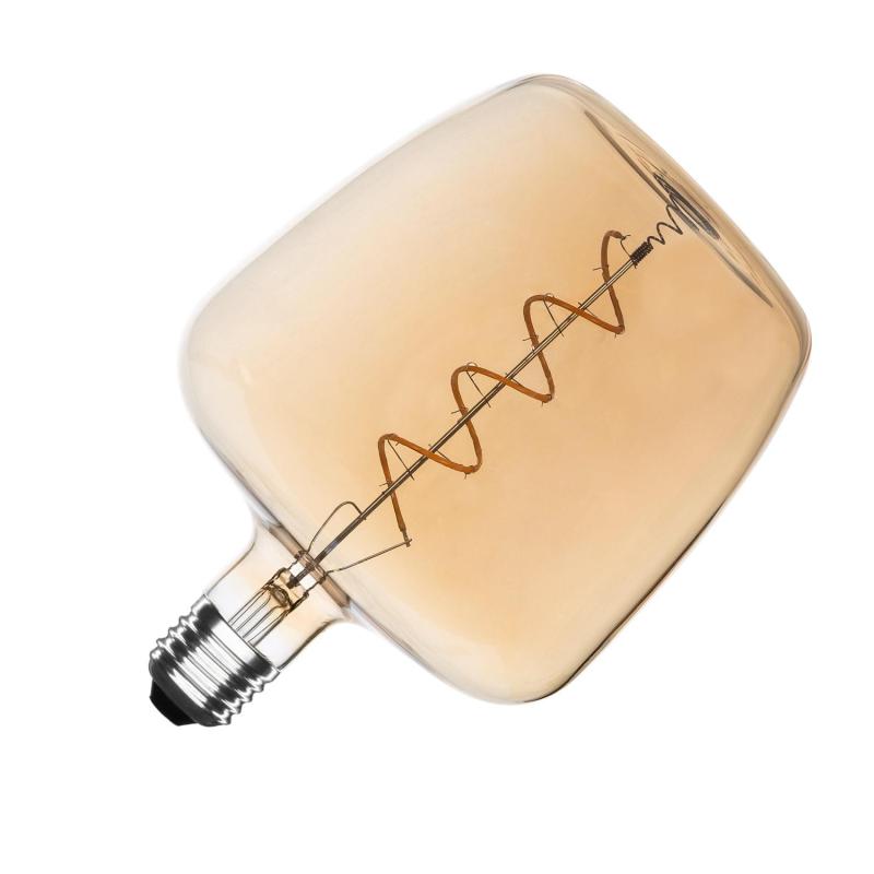 Imagem de Lâmpada Filamento LED E27 4W 400lm G235 Ámbar 