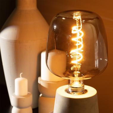 Imagem de Lâmpada Filamento LED E27 4W 400lm G235 Smoky 