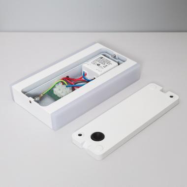 Imagen de Aplique de Pared Exterior LED 10W Iluminación Doble Cara Rectangular Blanco Hera