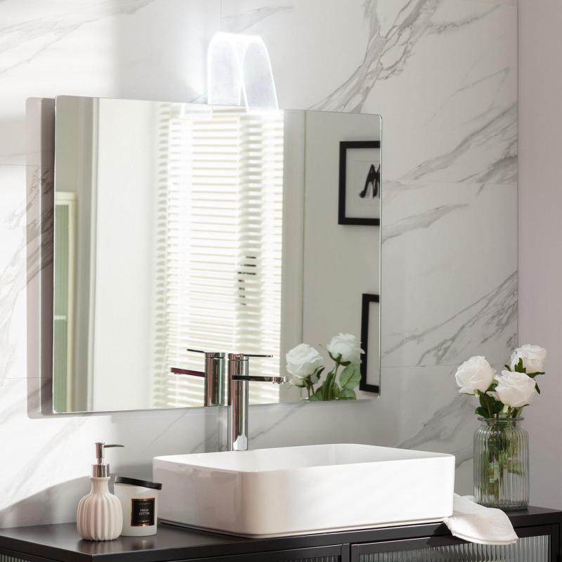 Imagen de Aplique Espejo Baño Aluminio Filipinas 3W