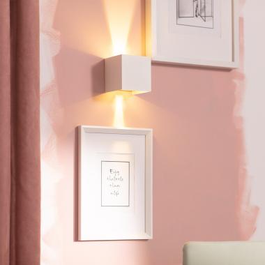 Imagen de Aplique de Pared Exterior LED 6W Aluminio Iluminación Doble Cara Eros Blanco