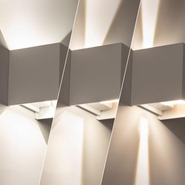 Imagen de Aplique de Pared Exterior LED 6W Aluminio Iluminación Doble Cara Eros Blanco