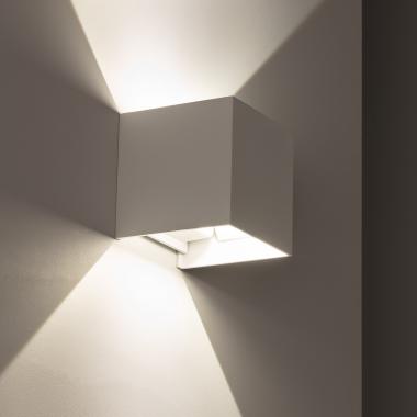 Imagen de Aplique de Pared Exterior LED 6W Aluminio Iluminación Doble Cara Eros Blanco