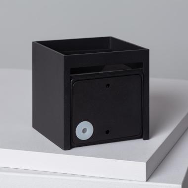 Imagem de Aplique de Parede Exterior LED 6W de Alumínio Iluminação Dupla Eros Preto