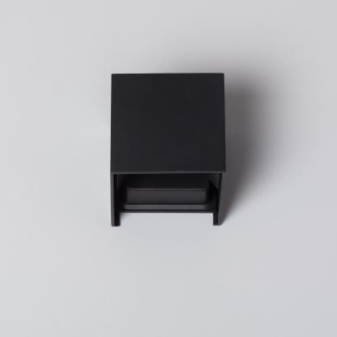 Imagem de Aplique de Parede Exterior LED 6W de Alumínio Iluminação Dupla Eros Preto
