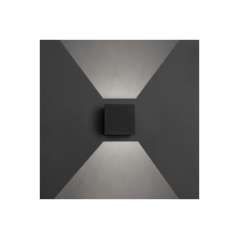 Producto de Aplique Exterior LED Afrodita Tech Small Double Emission IP65 12W LEDS-C4 05-E080-Z5-CL