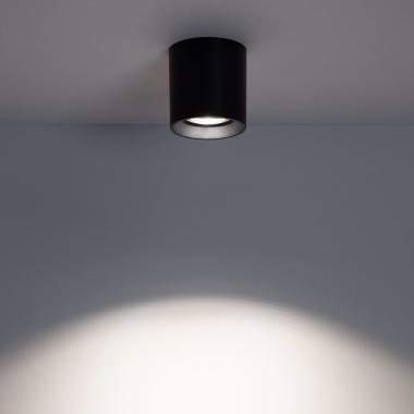 Producto de Aplique de Techo Negro con Bombilla GU10 Space