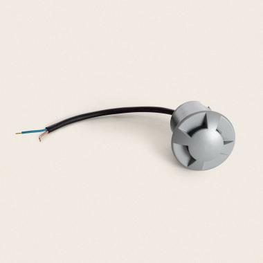 Imagem de Baliza Exterior LED Encastrável de Chão 4L 24V DC Loto Cinzenta