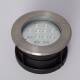 Imagen de Foco Exterior LED 12W Empotrable Suelo Inox