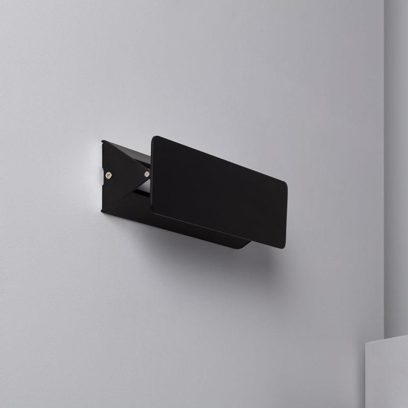 Imagen de Aplique de Pared LED 10W de Aluminio Lars Negro