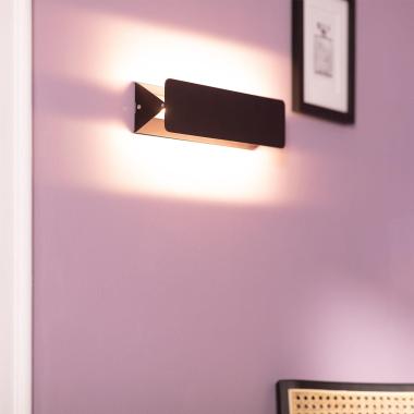 Imagen de Aplique de Pared LED 10W de Aluminio Lars Negro