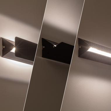 Imagen de Aplique de Pared LED 10W de Aluminio Lars Negro