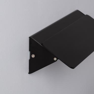 Imagen de Aplique de Pared LED 10W de Aluminio Lars Negro