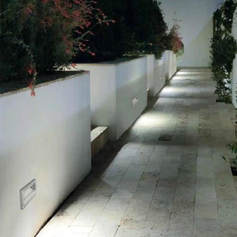 Imagem de Baliza LED Encastrável em Parede Micenas 5.5W IP66 LEDS-C4 05-9832-34-CL