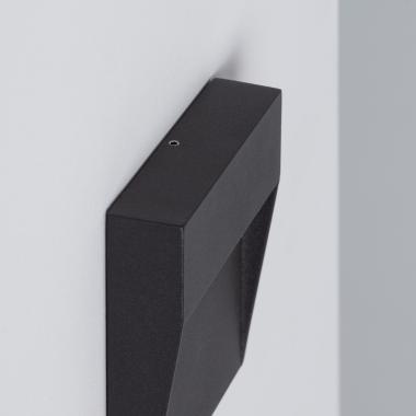 Imagem de Aplique de Parede LED 4W de Alumínio Quadrado Jade Preto