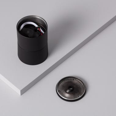 Imagem de Aplique LED 7W de Alumínio Circular Preto New Onuba