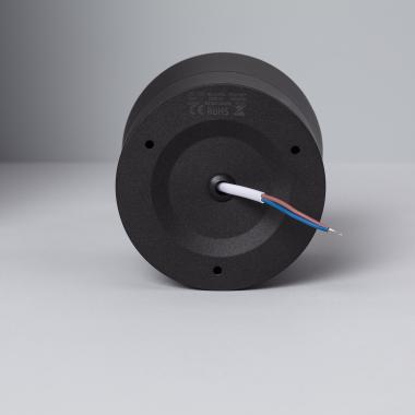 Imagem de Aplique LED 30W de Alumínio Circular Preto New Onuba 