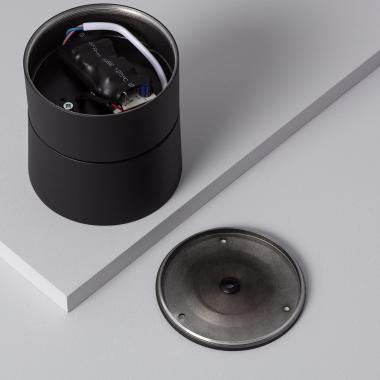 Imagem de Aplique LED 30W de Alumínio Circular Preto New Onuba 