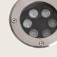Imagen de Foco Exterior LED 6W Solid Empotrable Suelo Inox