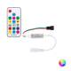 Imagen de Controlador Regulador Mini Tira LED RGBIC Digital SPI 5-24V DC con Mando RF