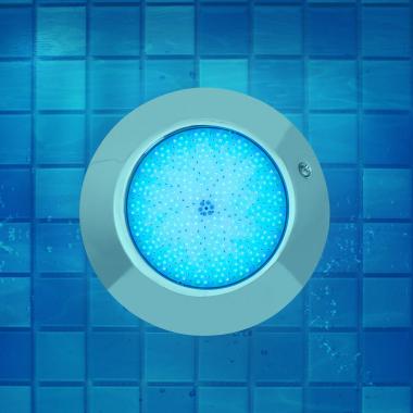 Imagen de Foco Piscina Superficie LED Sumergible 3000K 12V AC/DC IP68 Acero Inoxidable 24W XtraPool
