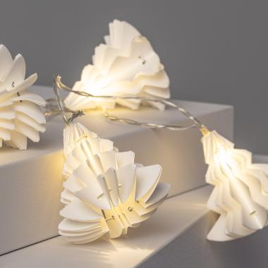 Imagem de Grinalda de Luzes LED Árvore Papel com Bateria 2.1m