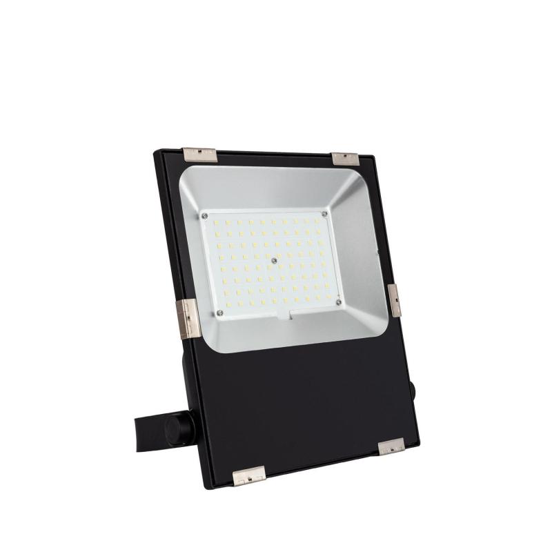 Imagem de Foco Projetor LED 60W 120 lm/W IP65 HE Slim PRO Assimétrico 70ºx155º Regulável TRIAC