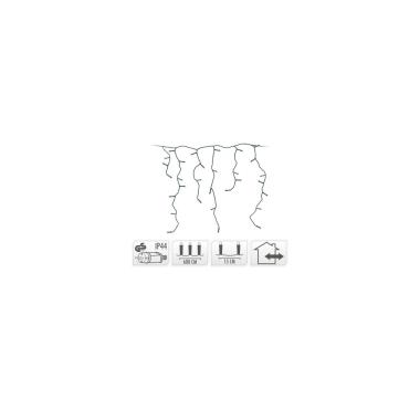 Imagen de Cortina de Guirnaldas LED Exterior 6m Carámbano Imagen de Cortina de Guirnaldas LED Exterior 6m Carámbano