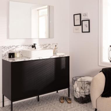 Imagem de Espelho Casas de Banho com Luz LED 98x68 cm Big Mason