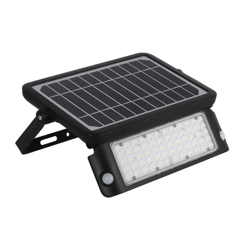 Imagem de Foco Projector LED Solar 10W IP65 com Sensor de Movimento PIR e Crepúscular