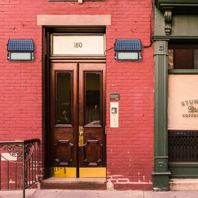 Imagem de Foco Projector LED Solar 10W IP65 com Sensor de Movimento PIR e Crepúscular