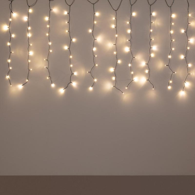 Imagen de Cortina de Guirnaldas LED 3m Short Negro