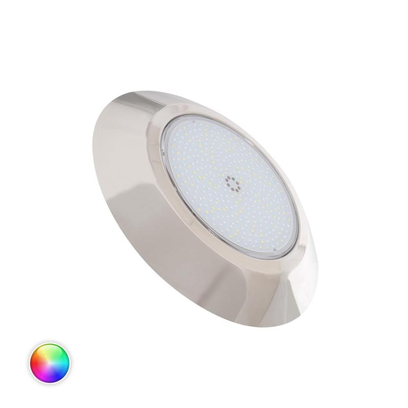 Imagen de Foco Piscina Superficie LED RGBW Sumergible 12V DC IP68 Acero Inoxidable 24W XtraPool