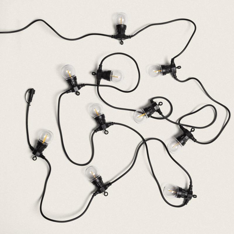 Imagen de Guirnalda Luces Exterior Easyfit 12VAC con 10 Bombillas 5.65m