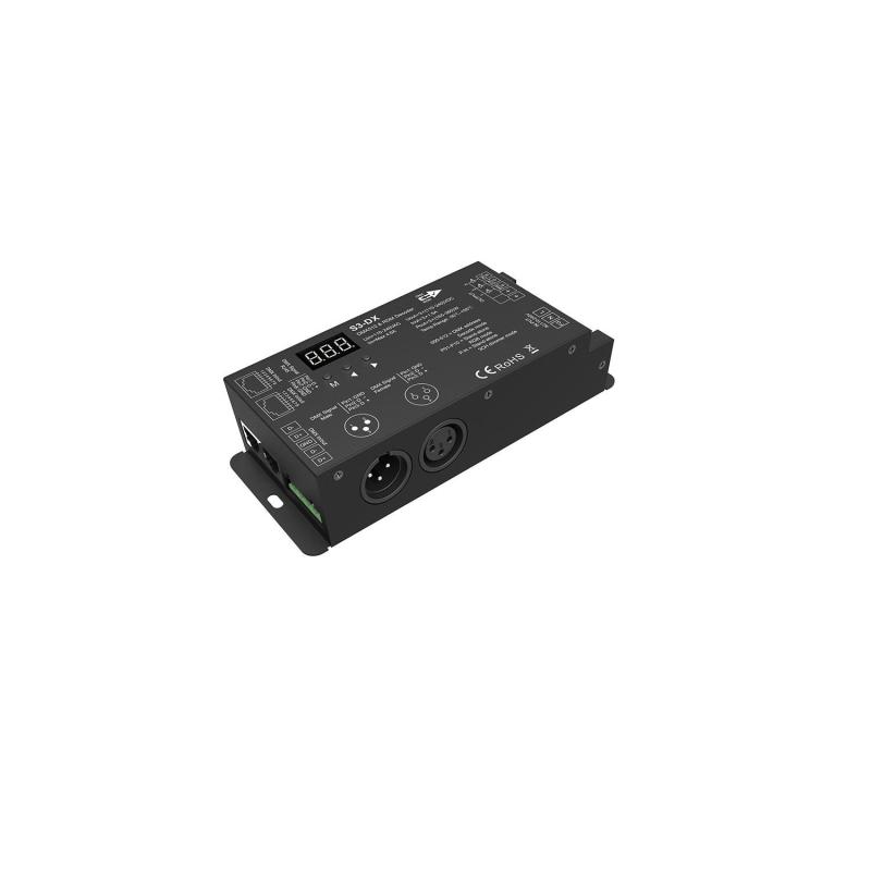 Imagem de Descodificador DMX512 & RDM RGB 220V AC de Alto Voltagem com RF 3 Canais