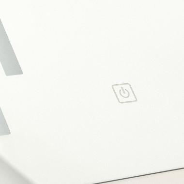 Produto de Espelho Casa de Banho com Luz LED e Anti-embaçante 70x50 cm Taif 