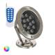 Imagen de Foco Sumergible LED RGB 15W Superficie 24V DC IP68