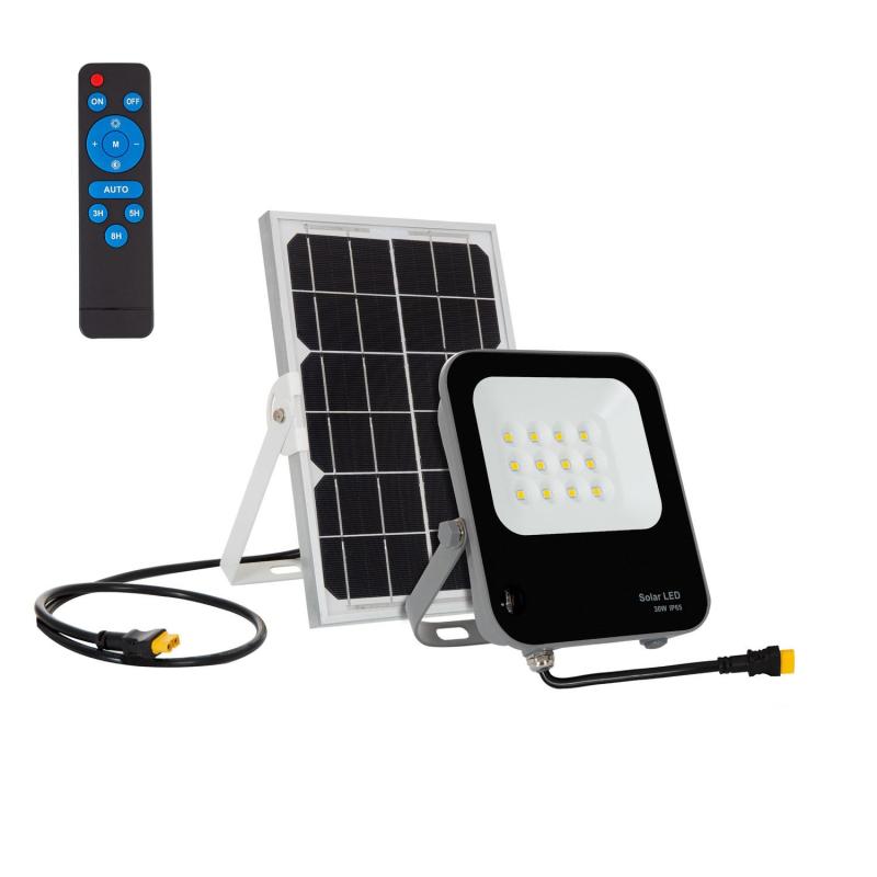 Imagen de Foco Proyector LED Solar 30W 170lm/W IP65 con Control Remoto