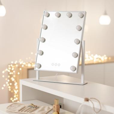 Imagen de Espejo con Luz LED Táctil 48x37 cm Corralejo 