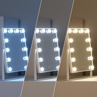 Imagen de Espejo con Luz LED Táctil 48x37 cm Corralejo 