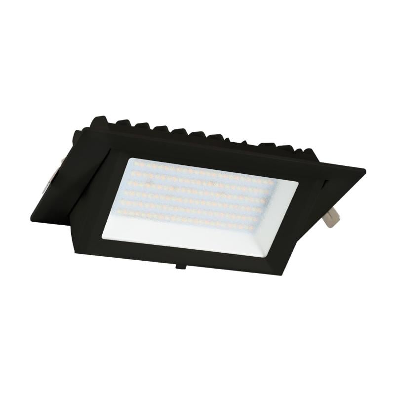 Imagen de Downlight LED 48W Rectangular Direccionable SAMSUNG 130lm/W LIFUD Corte 215x125 mm Negro