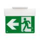 Imagen de Luz Emergencia LED Superficie Permanente con Cartel Doble Cara con Autotest