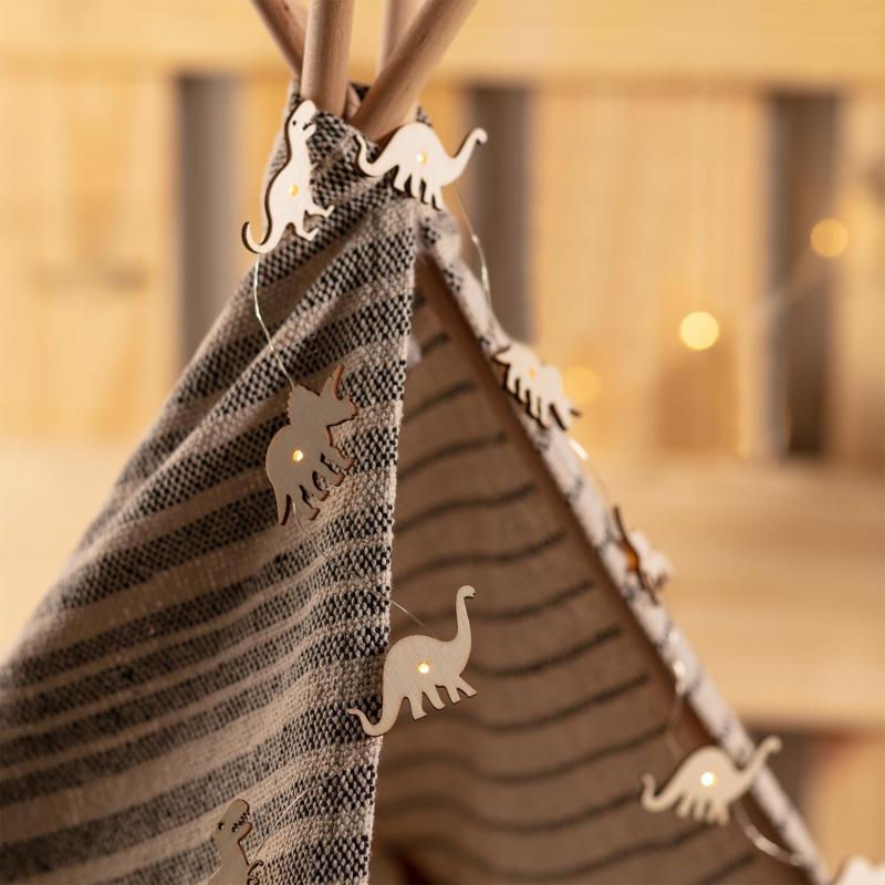 Imagen de Guirnalda de Luces LED Infantil Dinosaurios 2m