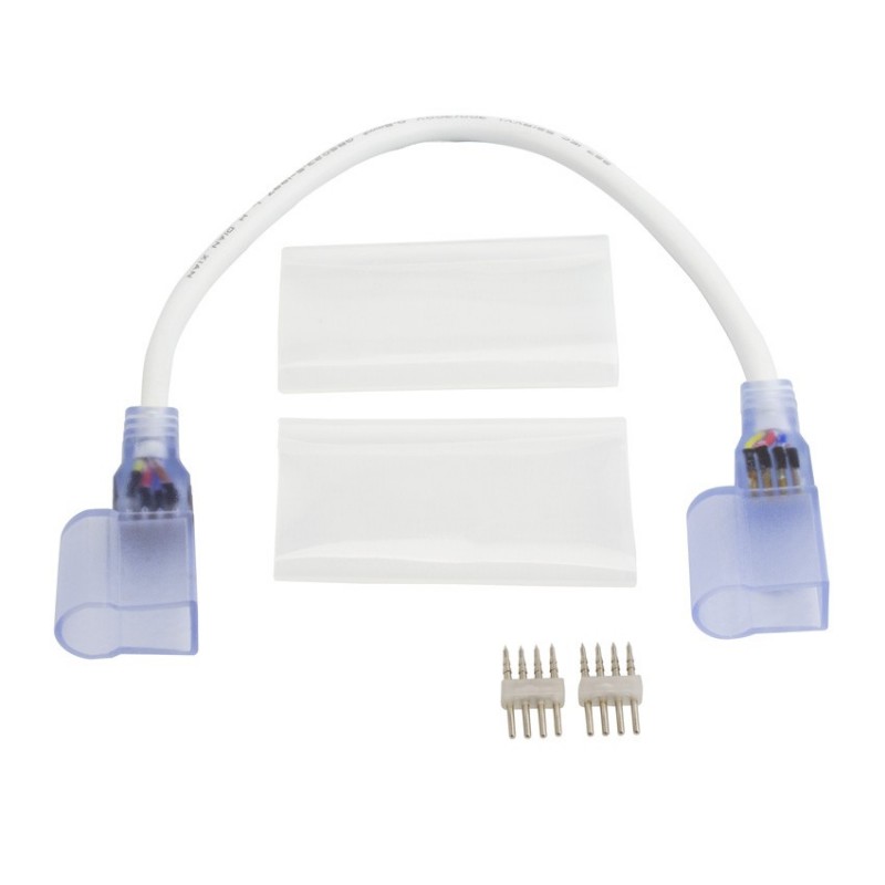 Imagem de Cabo Conector Mangueiras LED Neon  Flexível RGB