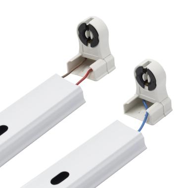 Imagen de Tubo LED T8 G13 90 cm Nano PC 14W 130lm/W + Regleta