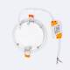 Imagem de Placa LED 6W Circular SuperSlim Corte Ø 110 mm Pack de 2 Unidades