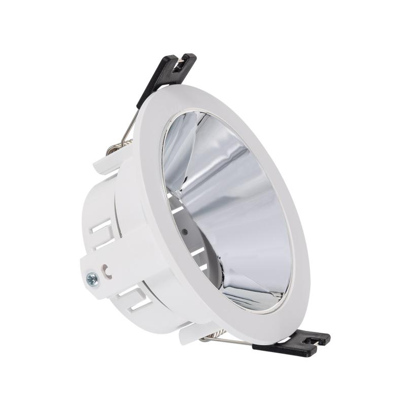Imagen de Aro Downlight Cónico Reflect Excentrico para Bombilla LED GU10/ GU5.3 Corte Ø 75 mm