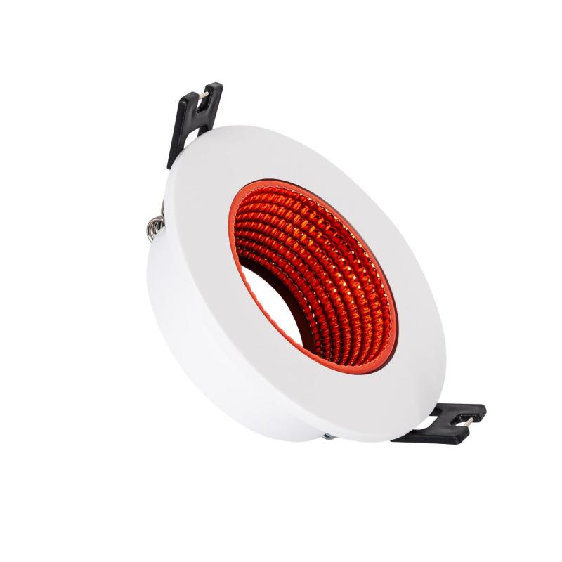 Imagem de Aro Downlight Circular Basculante de Cores para Lâmpada LED GU10/GU5.3 Corte Ø80 mm